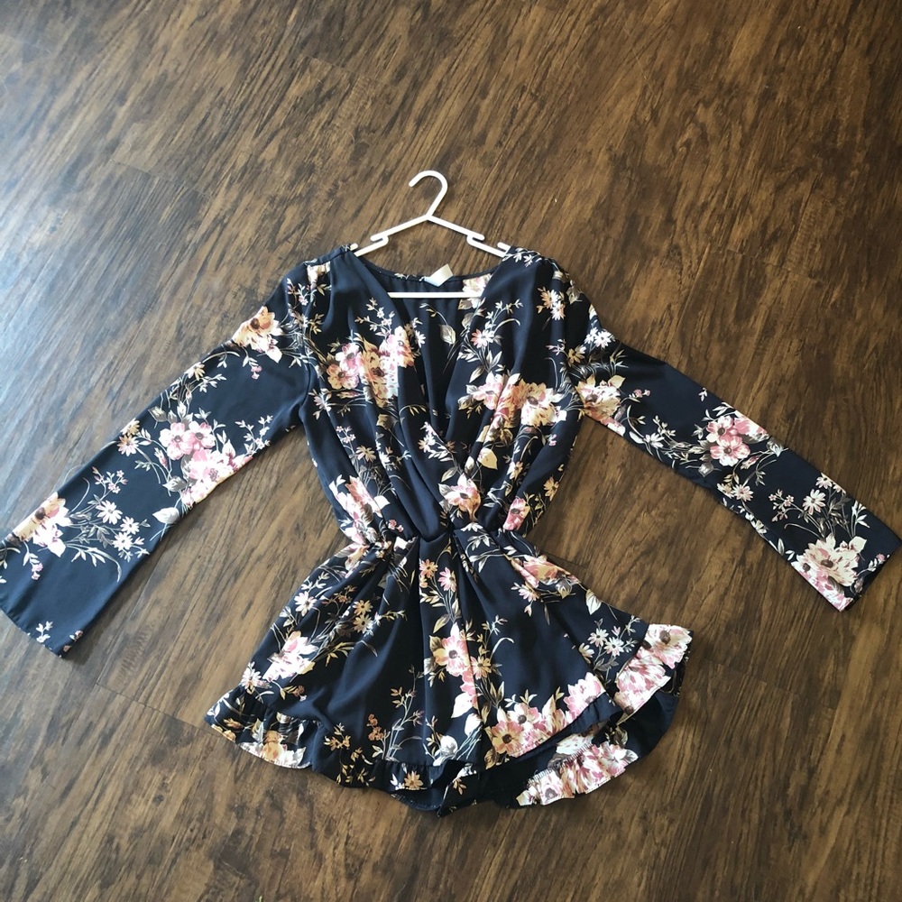 Floral romper from Hawaii